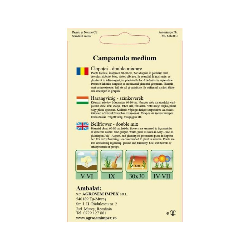 seminte clopotei