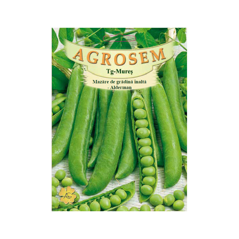 Seminte de Mazare de gradina inalta Alderman 100 g - AS - Pisum sativum