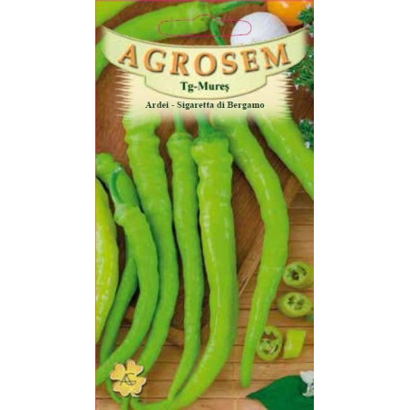 Ardei seminte - Capsicum annuum Sigaretta di Bergamo