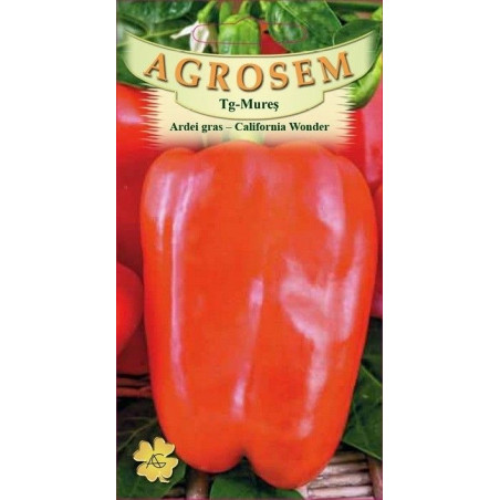 Ardei gras seminte - Capsicum annuum California Wonder