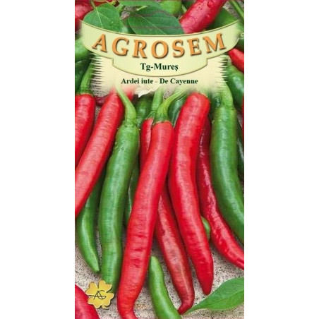 Ardei iute seminte - Capsicum annuum De Cayenne