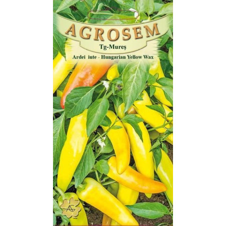Ardei iute seminte - Capsicum annuum Hungarian Yellow Wax