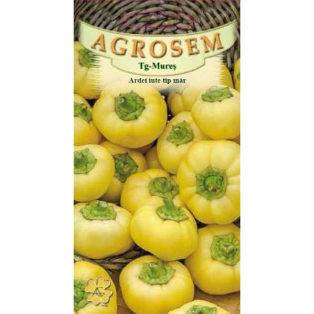 Ardei iute tip mar seminte - Capsicum annuum Roundel