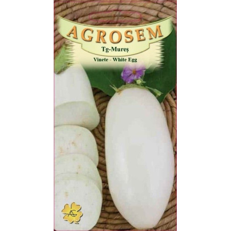Vinete albe seminte - White Egg