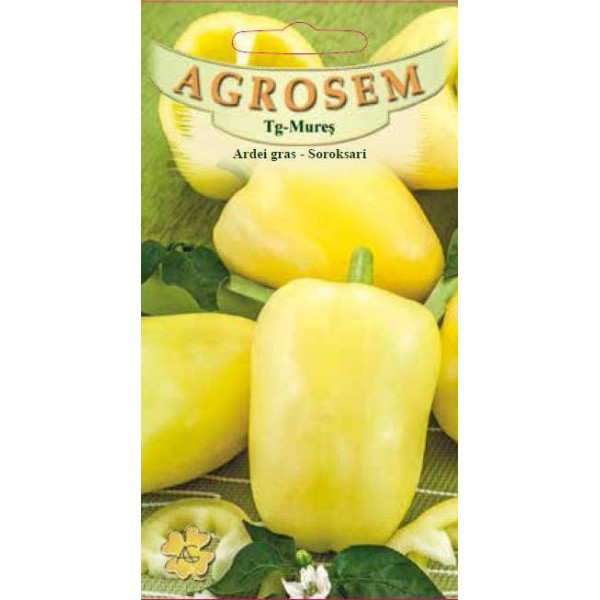 Ardei gras seminte - Capsicum annuum Soroksari