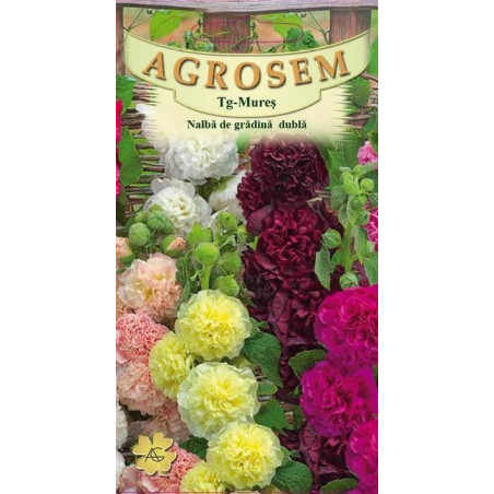 Nalba de gradina dubla seminte - Alcea rosea mix