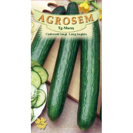 Castraveti lungi seminte - Cucumis sativus Long Anglais
