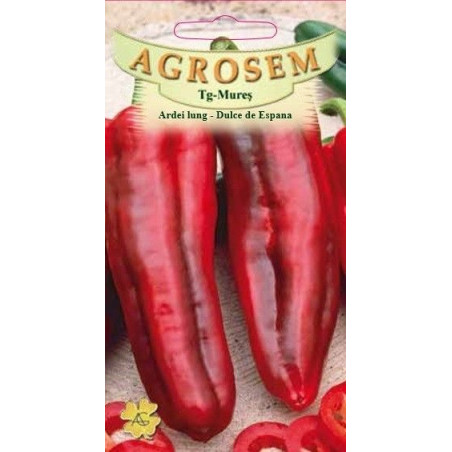 Ardei lung Dulce de Espana seminte - Capsicum annuum