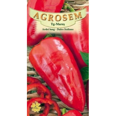Ardei lung Dulce Italiano seminte - Capsicum annuum