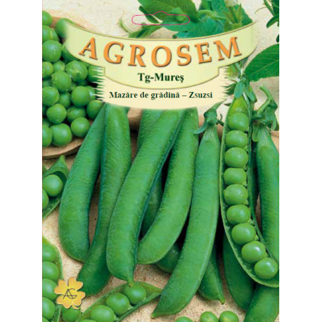 Seminte de Mazare de gradina Zsuzsi 150 g - AS - Pisum sativum