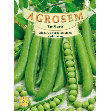 Seminte de Mazare de gradina inalta Alderman 100 g - AS - Pisum sativum